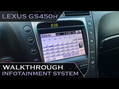 2011 Lexus GS450h - Infotainment System Walkthrough