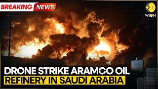 Breaking: Drone Strike Hits Saudi Aramco Oil Refinery | Ras Tanura Fire Reported | WION