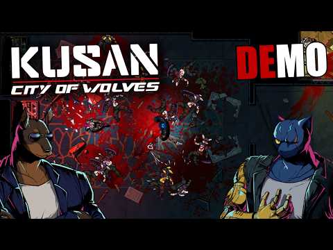 Kusan: City of Wolves | Hotline Miami Style Top-down Action | Full New Demo Gameplay