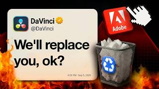 The DaVinci Takeover: Why Millions Are Deleting Adobe