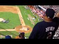 Yankee fan celebrates when David Wright chokes at H.R. derby