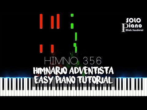 HIMNO 356 - Gozo es conocer a Cristo | Easy Piano Tutorial + Partitura