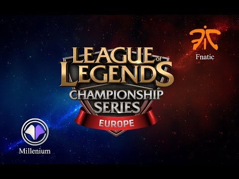 LCS EU Summer 2014 W7D1: Millenium vs Fnatic (01.07.2014)