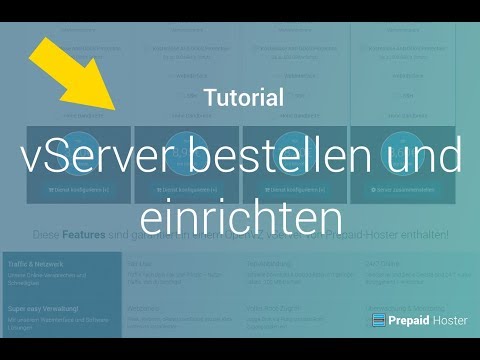 vServer mieten und einrichten - Prepaid-Hoster.de [Für Anfänger] [Deutsch]