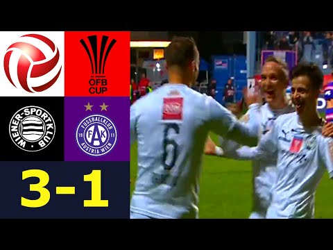 Wiener Sport-Club vs Austria Wien | ÖFB Cup Highlights 2022/23