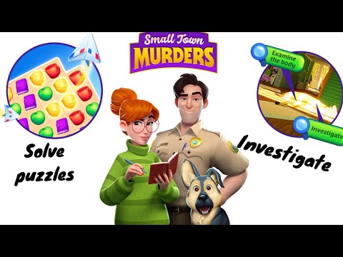 Small Town Murders: Match 3 Crime Mystery Stories (Android/IOS) Gameplay