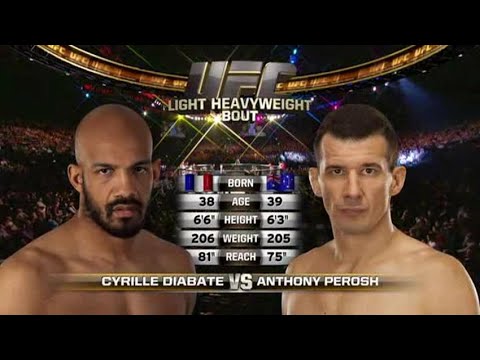 Cyrille Diabate vs Anthony Perosh full fight