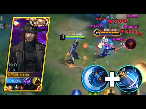 CLINT ABNORMAL DOUBLE CRIT BUILD!!🔥 CLINT BEST BUILD 2022 (MUST TRY) MLBB