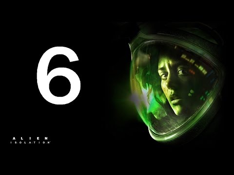 Alien Isolation Access Elevator and Avoid Detection Gameplay Part 6 (Xbox One, PS4)