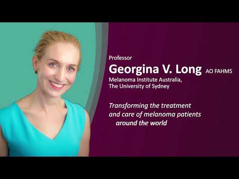 Professor Georgina Long: 2021 Outstanding Female Researcher Medal winner