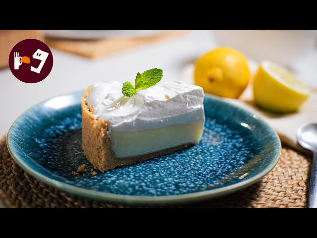 Tarta de limón y merengue sin horno