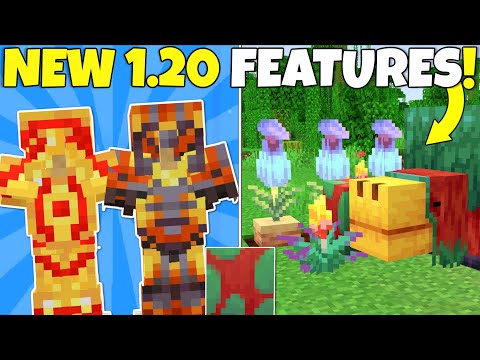 Mojang Added TONS OF NEW FEATURES! New Items & Structures! Minecraft 1.20 Trails & Tales