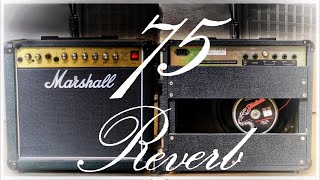 Video thumbnail for Marshall 75 Reverb Really Sounds Like a Great Tube Amp! by Johan Segeborn