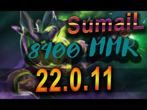 Dota 2 - SumaiL 8400 MMR Plays Pugna -Ranked Match Gameplay