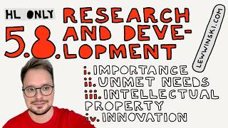 5.8 RESEARCH AND DEVELOPMENT / IB BUSINESS MANAGEMENT / R&D, innovatio