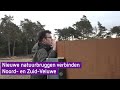Nieuwe natuurbruggen verbinden Noord- en Zuid-Veluwe