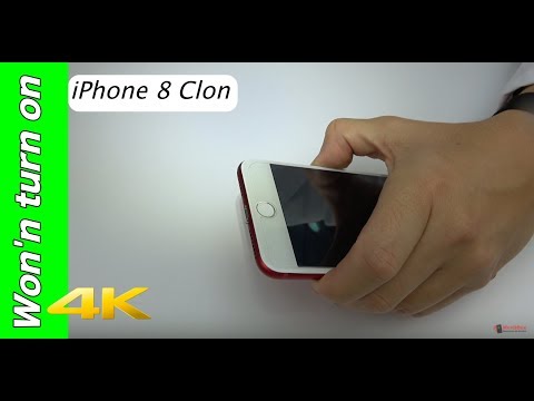 iPhone X clone won t turn on