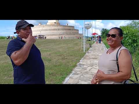 DEVOTOS DE POTENGI-CE VISITANDO O COMPLEXO DA BEATA BENIGNA EM SANTANA DO CARIRI-CE. 