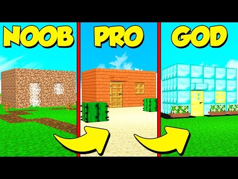 TRASFORMIAMO LA MIA CASA NOOB IN PRO E GOD SU MINECRAFT!