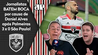 Daniel Alves é detonado e gera bate boca após Palmeiras 3 x 0 São Paulo
