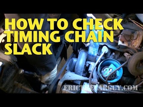 How To Check Timing Chain Slack -EricTheCarGuy Video