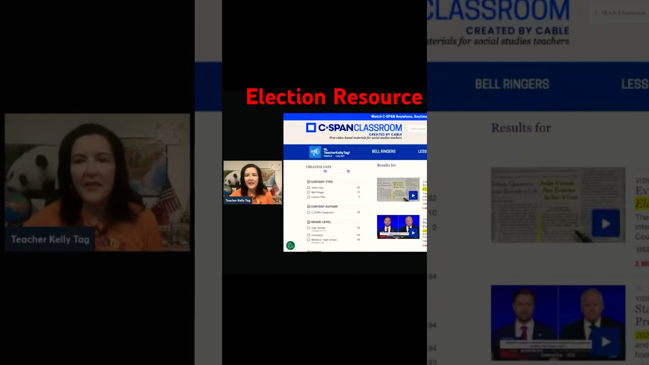 Resources for Teaching Elections