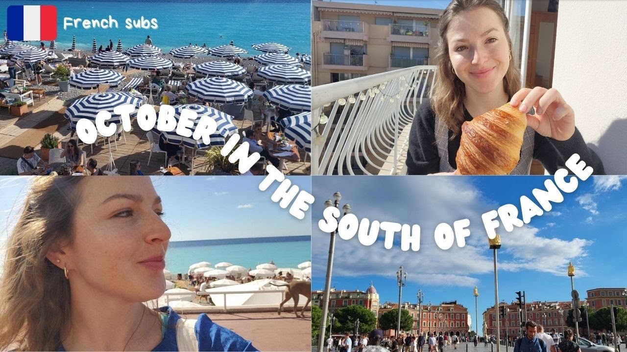 [FRENCH VLOG w 🇫🇷 subs] Life in Nice - The best bakery, Old town and the vintage market 🪞