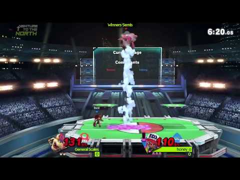 MeltingPoint 27 - Winners Semis -  General Scales (Bowser) vs honey_o (Inkling)