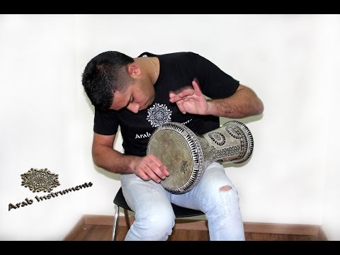 Egyptian Darbuka with Remo Fish Skin on Top