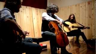 Ian Maksin and Sarah Bowman playing guitar-cello arangement of the Russian song 