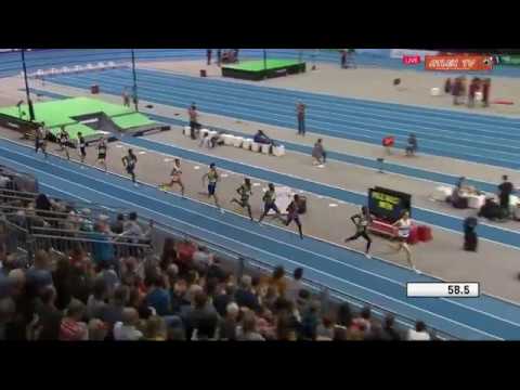 3000m NR | Elzan Bibić - 7:47.03 | World athletics indoor tour 2020, Karlsruhe