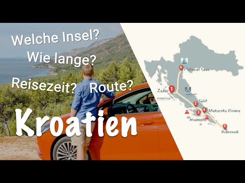 KROATIEN RUNDREISE | Reiseroute & Tipps für einen genialen Roadtrip