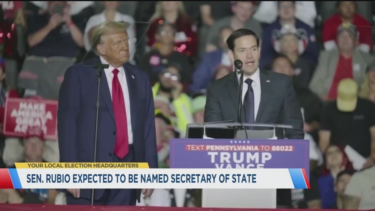 Rubio likely Trump's pick for Secretary of State