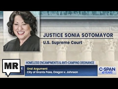 Sotomayor TORCHES Oregon Town Trying To Ban Homeless People