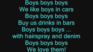 Lady GaGa - BoysBoysBoys [Lyrics]