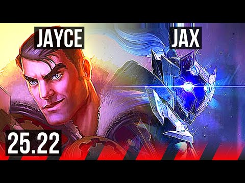JAYCE vs JAX (TOP) | 6/1/6, 65% winrate | KR Master | 25.22