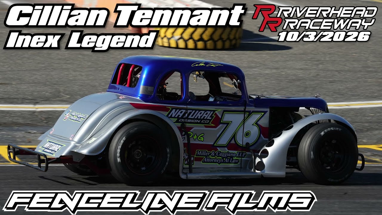 Cillian Tennant Inex Legend Riverhead Raceway 10/3/2026