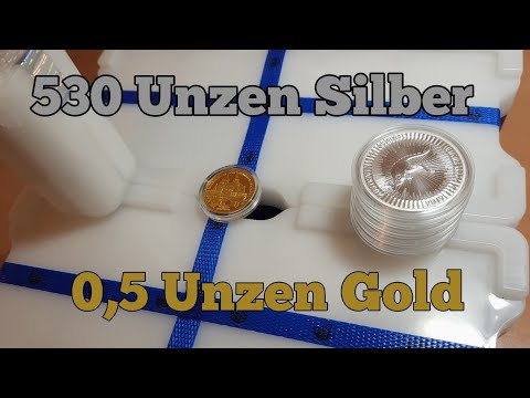 Riesiges Silber Unboxing! Über 500 Unzen!