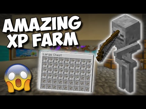 (1.17+) EASIEST Skeleton XP + Loot Farm In Minecraft - (Efficient Mob Farm)