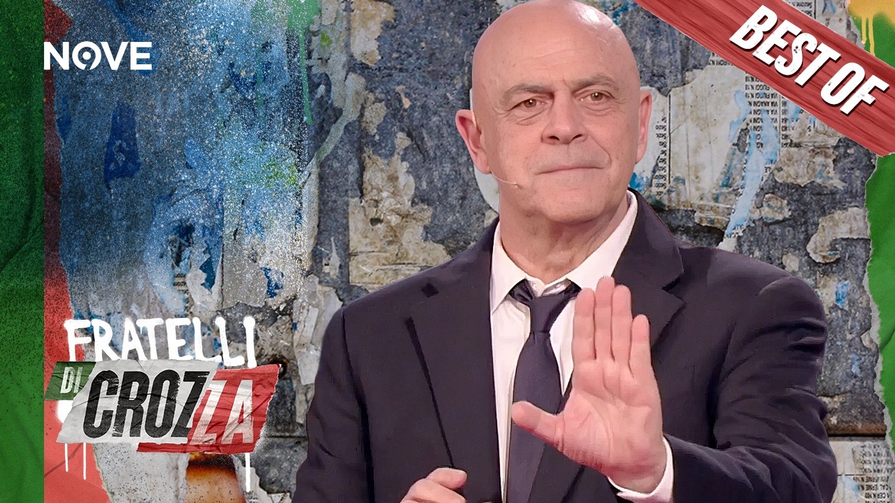 "Costruiamo la pace o costruiamo le armi?" La domanda di Crozza | Fratelli di Crozza