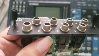 Card My8-AD gắn vào Yamaha O1v96