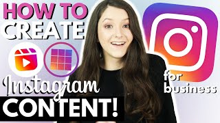 How to create Instagram Content for your Business in Canva for Free