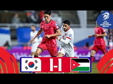 Early lead – missed chance! | Korea Republic - Jordan | Highlights #AsianQualifiers Road To 26