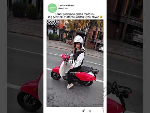 Bu sefer hangi motorcu haklı 😁