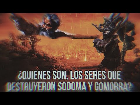 EXTRATERRESTRES fueron  causantes de la DESTRUCCIÓN DE SODOMA Y GOMORRA