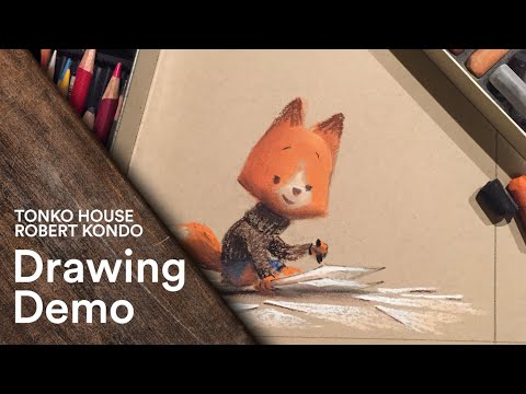 Robert Kondo's Drawing Demo - Tonko School (#063)