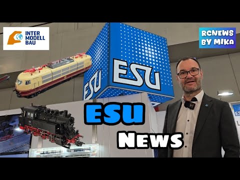 ESU New Products 2025 - Steam Locomotive BR80 - Diesel Locomotive E103 - New Hand Controller - In...