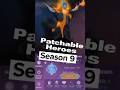 Season 9 Patchable Heroes In Disney Heroes Battle Mode Disney Gaming Disneyheroesbattlemode