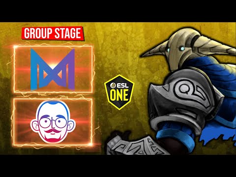 NIGMA VS 5MEN - ESL ONE GERMANY 2020 | GROUP STAGE | DOTA 2 | MIRACLE RAMPAGE