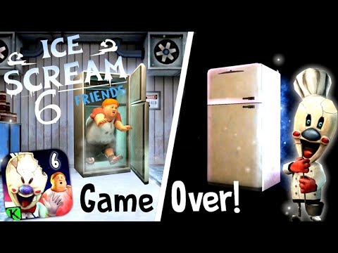 Ice Scream 6 FRIENDS: Charlie GAME OVER Scene | Ice Scream 6 Bad Ending | Ice Scream 6 | Keplerians